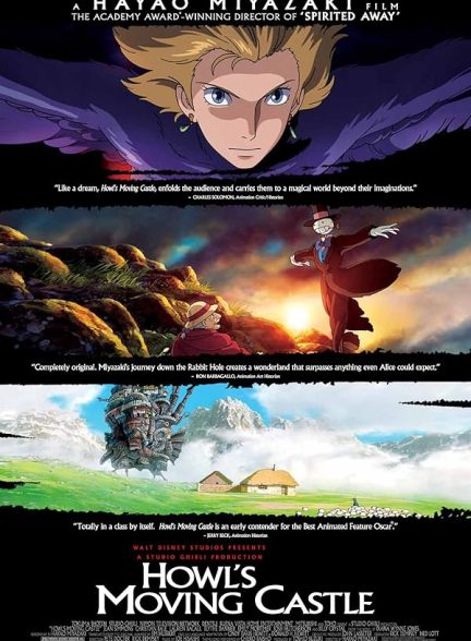 دانلود انیمه Howl’s Moving Castle